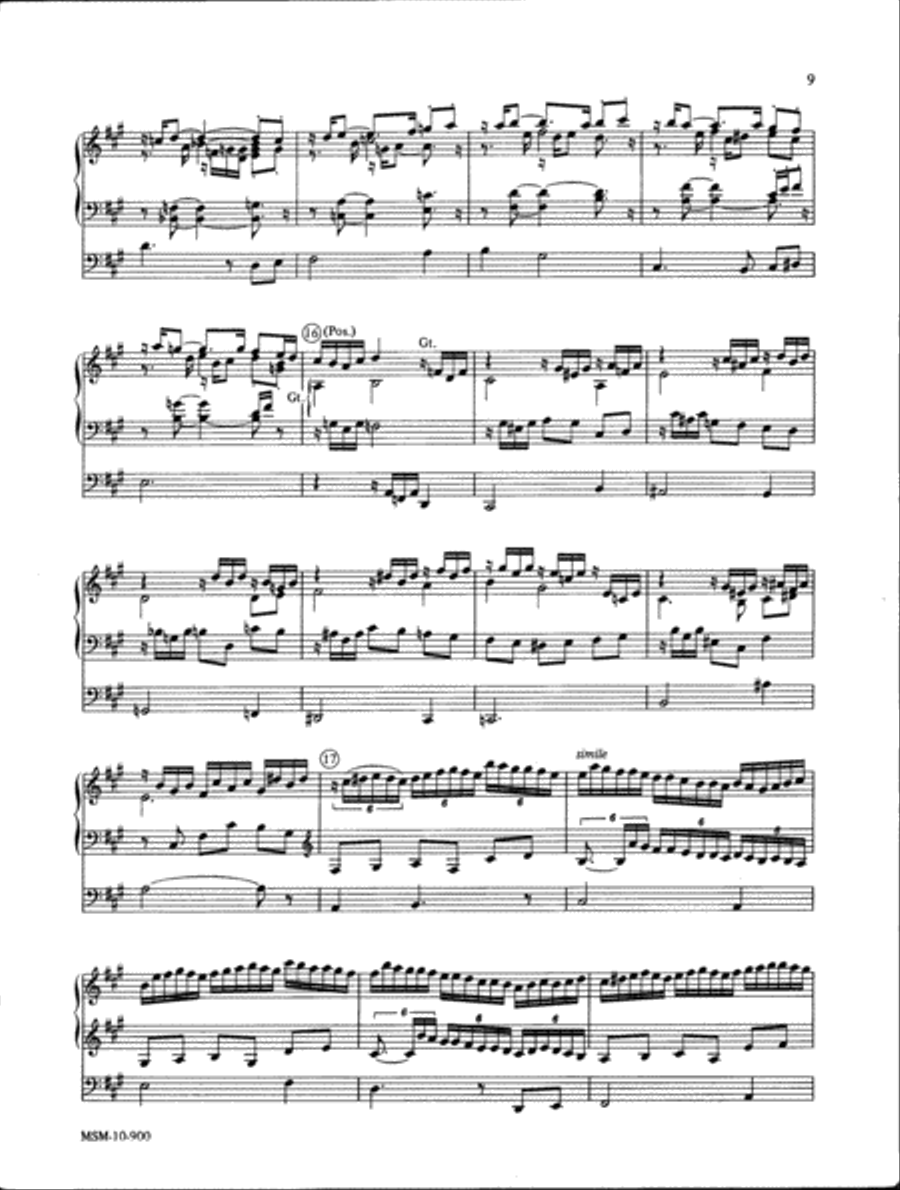 Passacaglia Organ scores gallery preview page 4