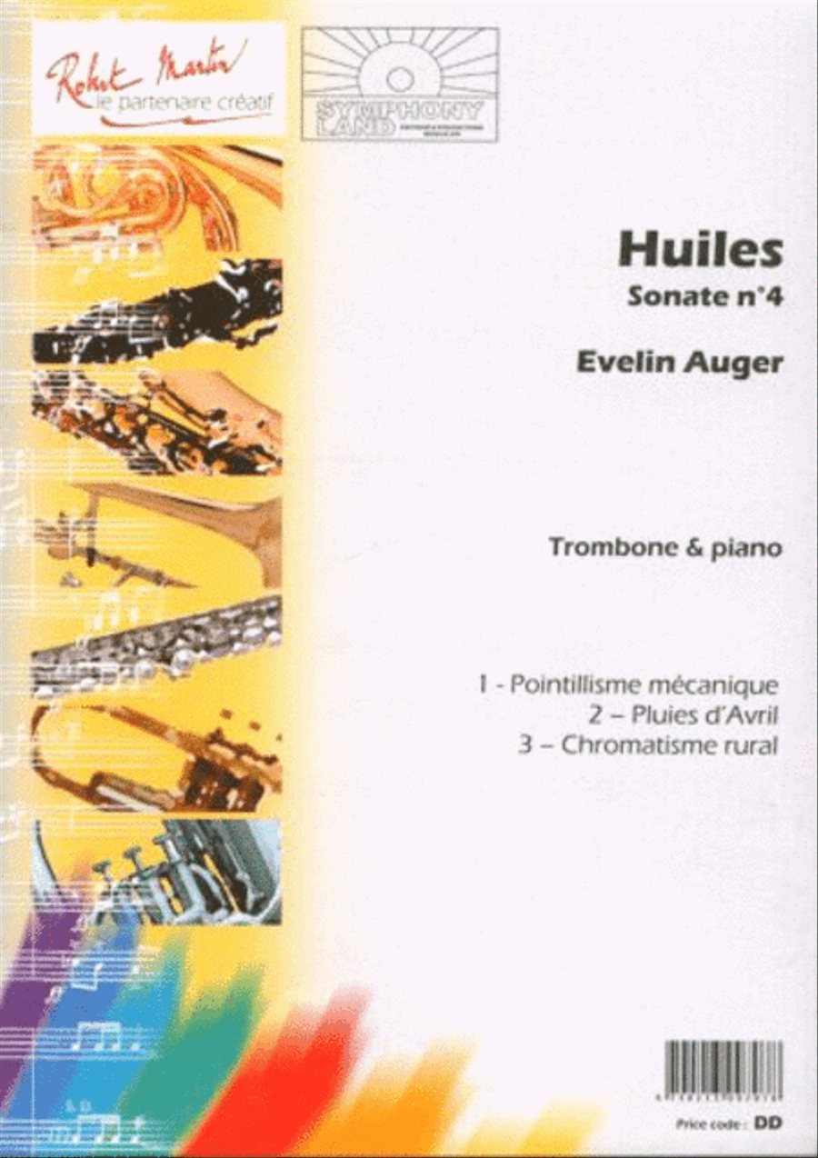 Huiles (sonata no. 4) Piano Accompaniment scores gallery preview page 1