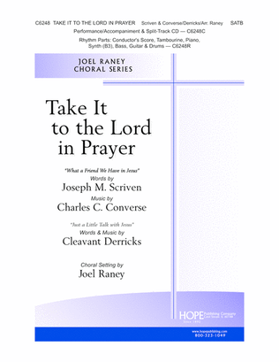 Take It to the Lord In Prayer