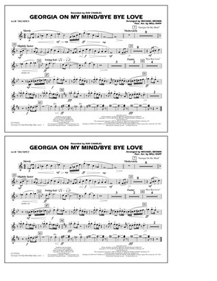 Georgia On My Mind/Bye Bye Love (arr. Michael Brown) - 1st Bb Trumpet