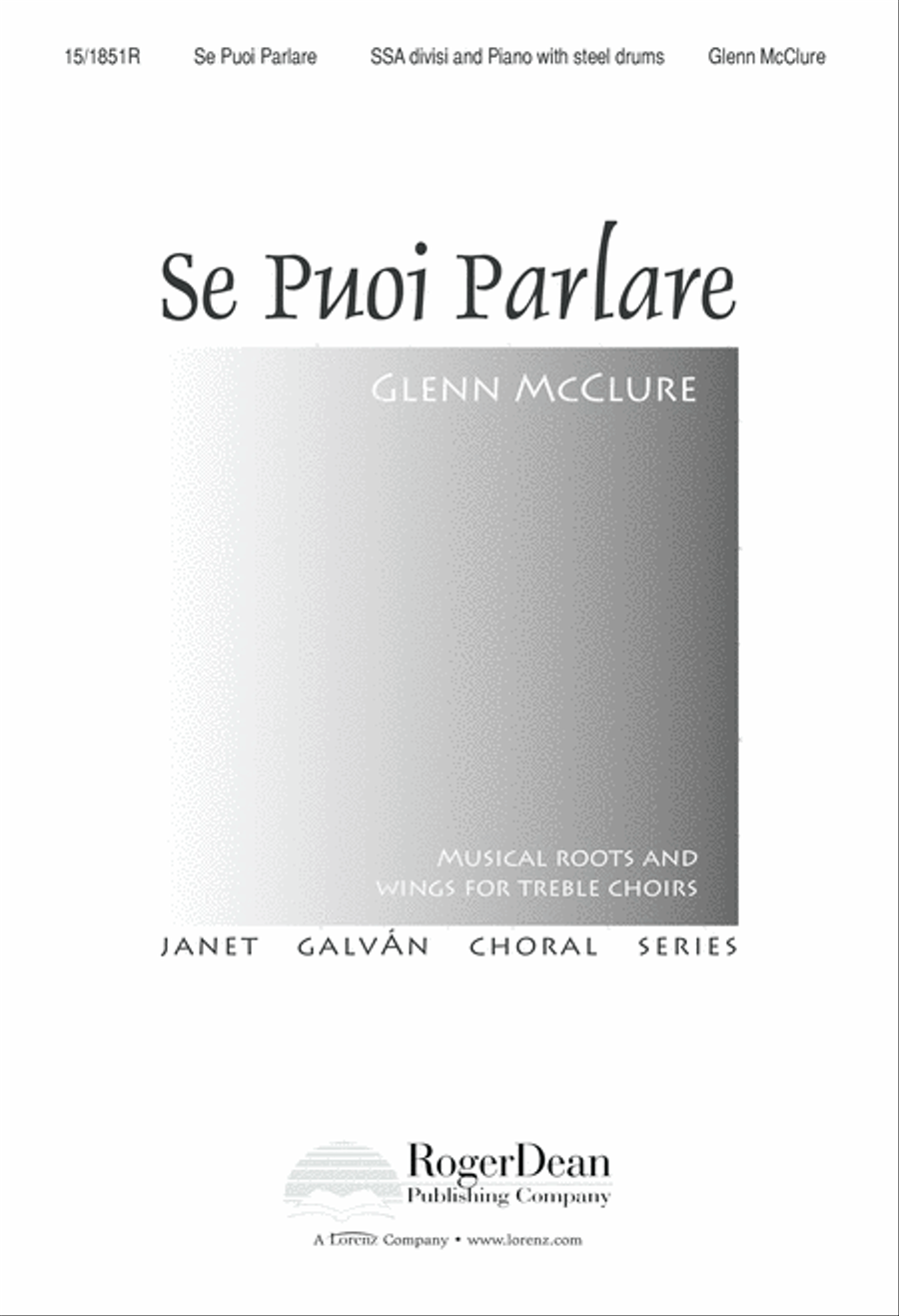 Se Puoi Parlare Se Puoi Parlare SSA scores gallery preview page 1