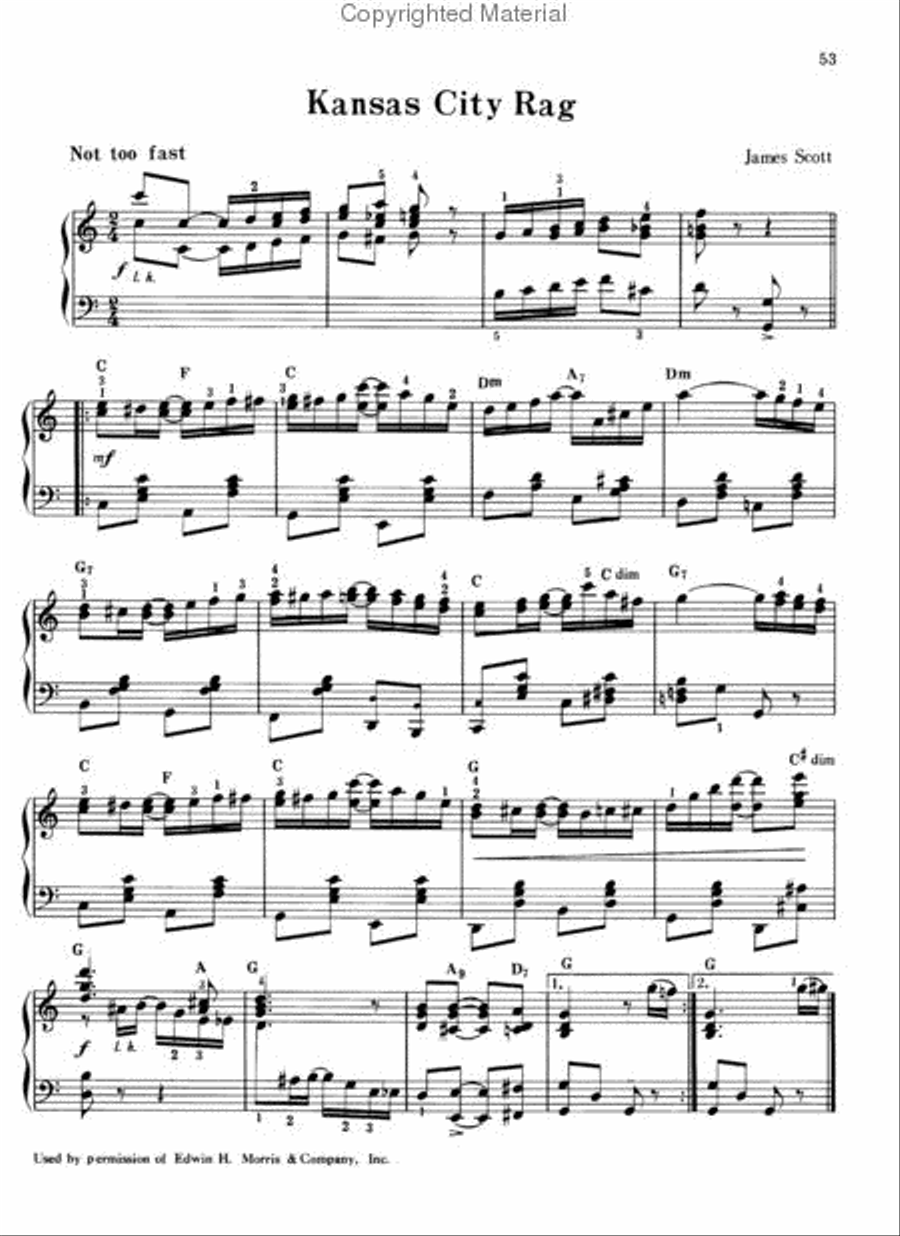 The Joy of Ragtime Piano Solo scores gallery preview page 3