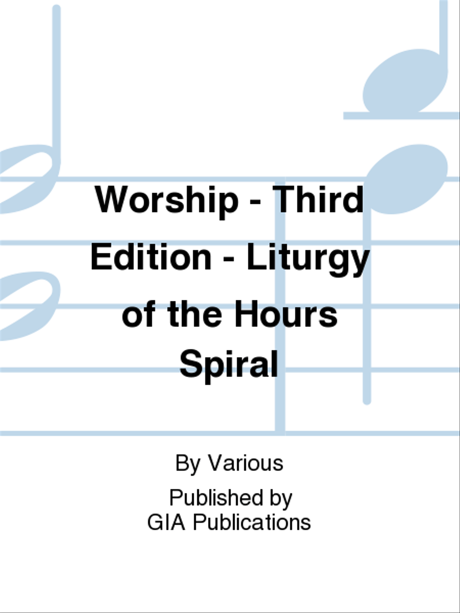 Book cover for Worship - Third Edition - Liturgy of the Hours Spiral