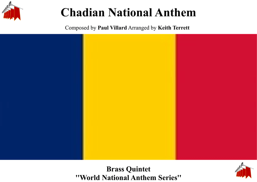Chadian National Anthem (The Chadian Hymn-La Tchadienne) for Brass Quintet Brass Quintet scores gallery preview page 1