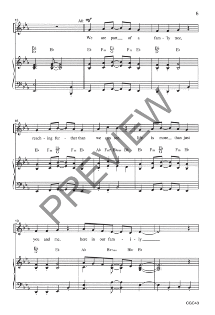 All God's Children Preview Kit (Score & CD) Choir scores gallery preview page 6
