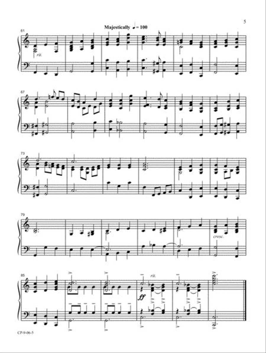 The Church Pianist's Library, Vol. 1 Piano Solo scores gallery preview page 3