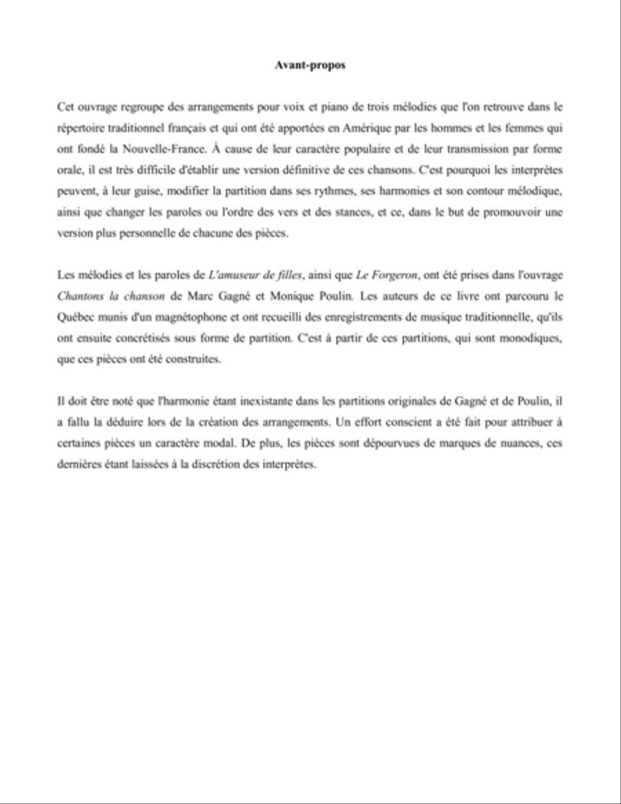 Souvenirs de France Voice scores gallery preview page 5