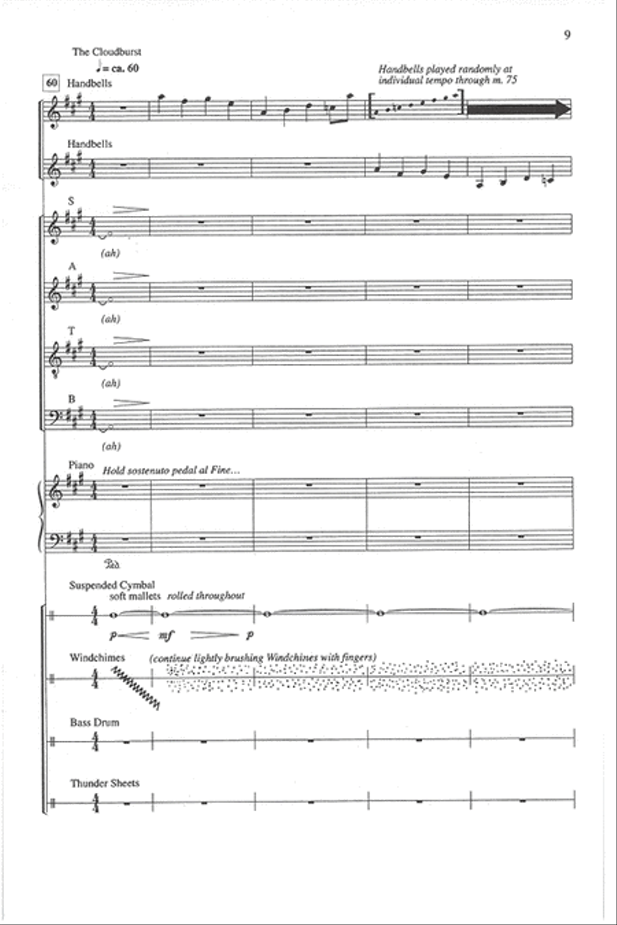 Cloudburst Choir scores gallery preview page 8
