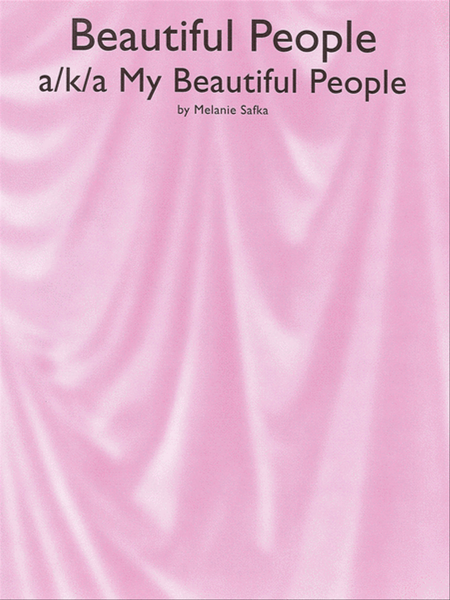 Beautiful People Piano, Vocal, Guitar scores gallery preview page 1