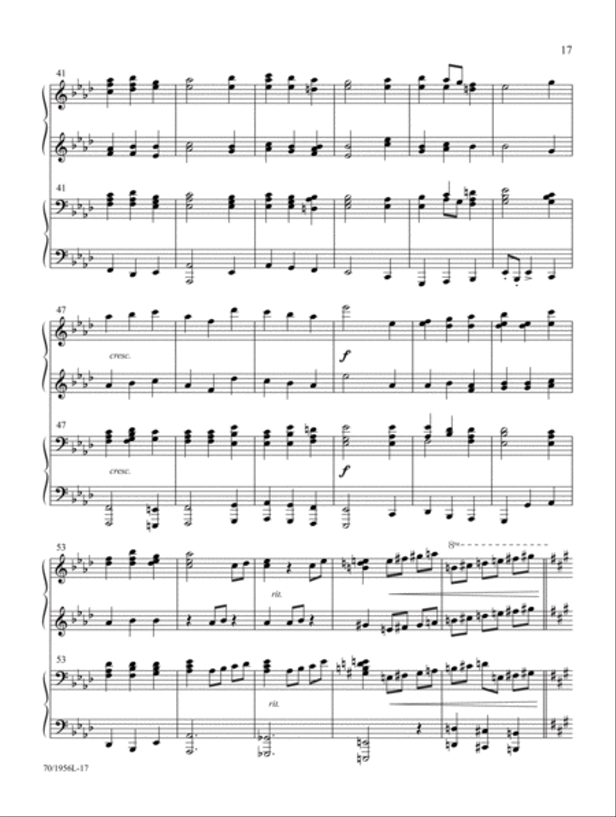 Praises and Prayers Praises and Prayers Piano Duet scores gallery preview page 13