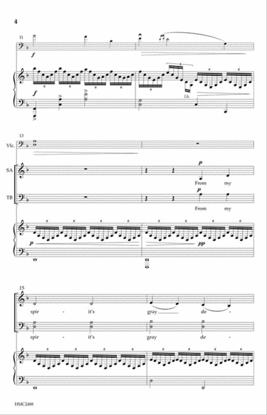 Refuge 4-Part scores gallery preview page 3