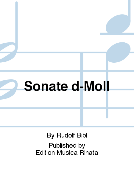 Sonate d-Moll