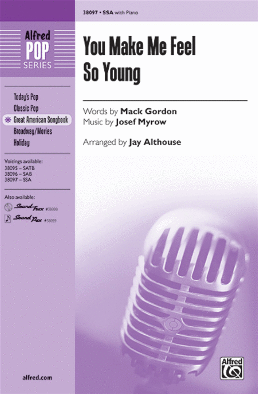You Make Me Feel So Young Women's Choir scores gallery preview page 1