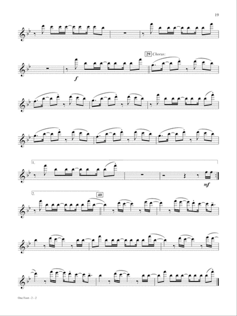 Pop & Country Instrumental Solos Flute Flute Solo scores gallery preview page 20