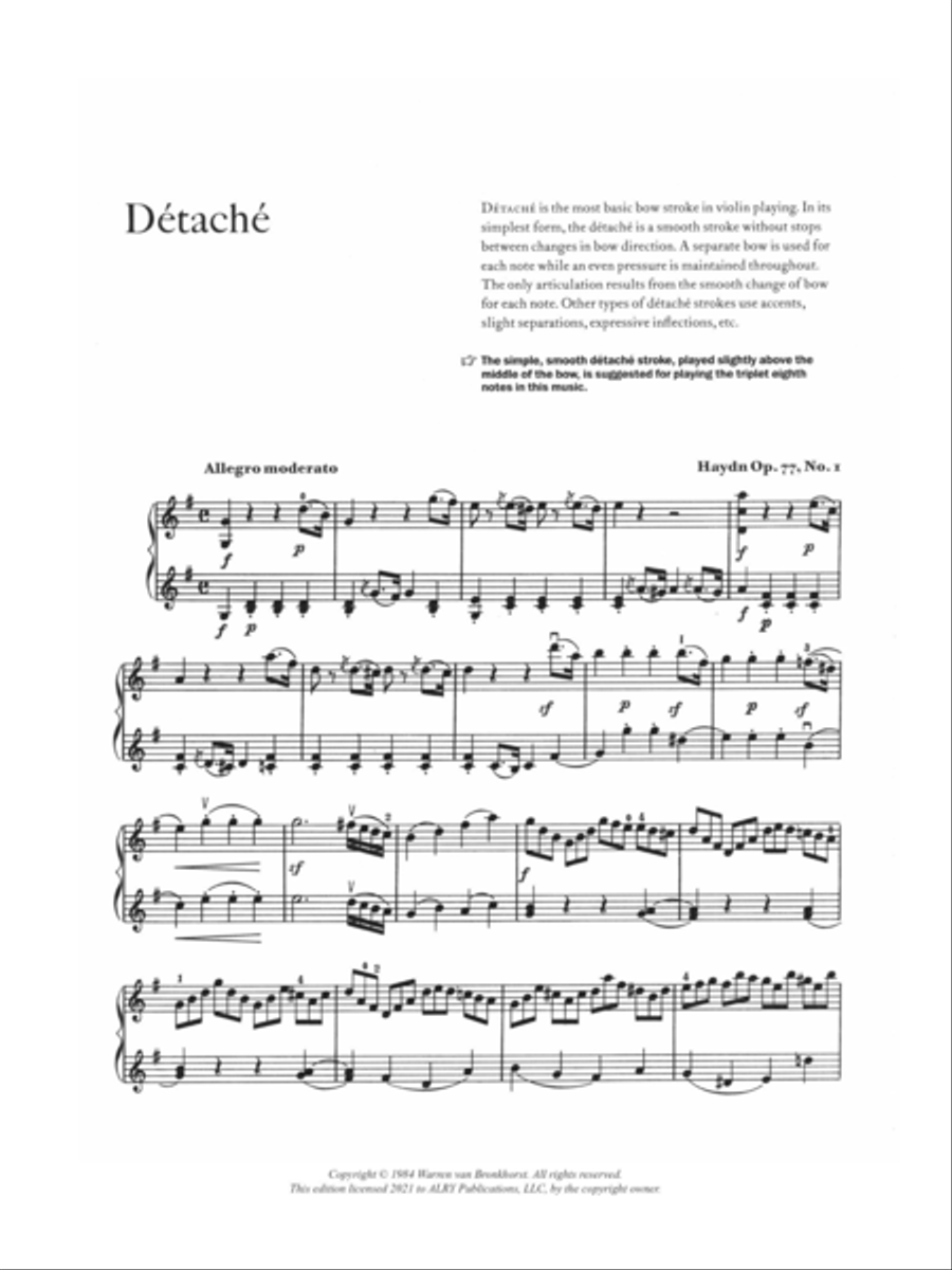 The not-so-boring Book of Bowing for Violin Violin Solo scores gallery preview page 3
