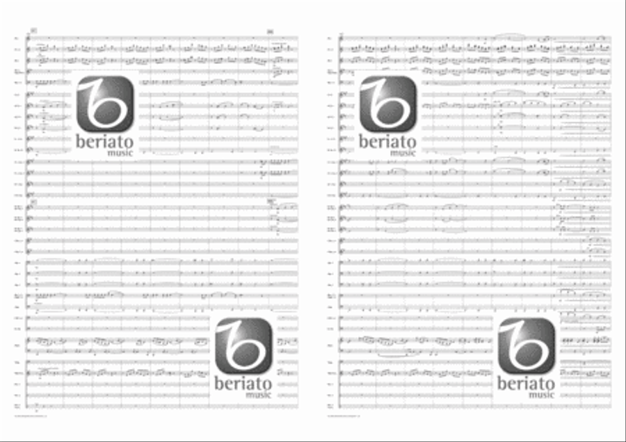 In the Shadow of Napoleon Concert Band scores gallery preview page 25