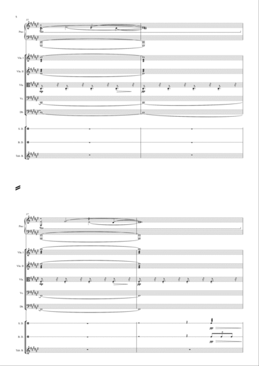 Cantus in memoriam String Orchestra scores gallery preview page 6