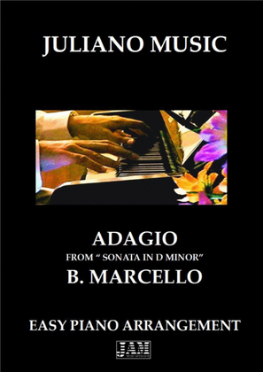 SONATA IN D MINOR (EASY PIANO - C VERSION) - B. MARCELLO