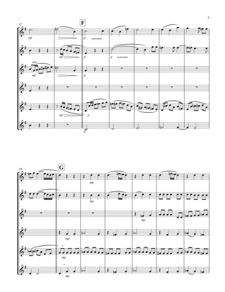 Recordare (from "Requiem") (F) (Trumpet Sextet)