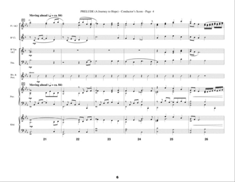 A Journey To Hope (A Cantata Inspired By Spirituals) - Full Score Choir scores gallery preview page 6