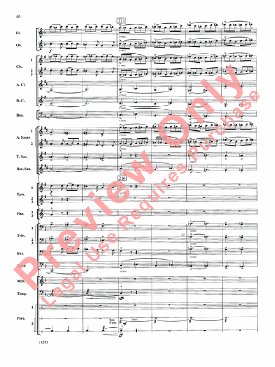 A Longford Legend A Longford Legend Concert Band scores gallery preview page 41