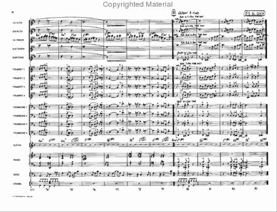 Knight's Court Jazz Ensemble scores gallery preview page 10