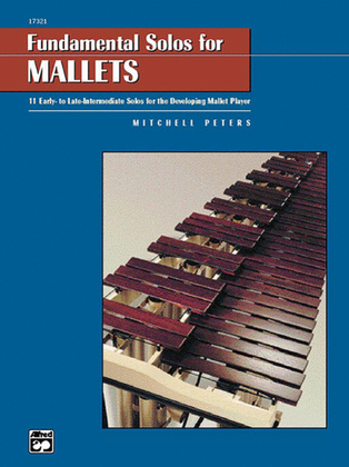 Book cover for Fundamental Solos for Mallets
