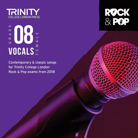Trinity Rock & Pop Female Vocals Grade 8 CD 2018