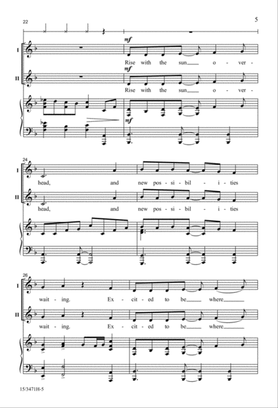 Clap and Sing, Join Together! 2-Part scores gallery preview page 5