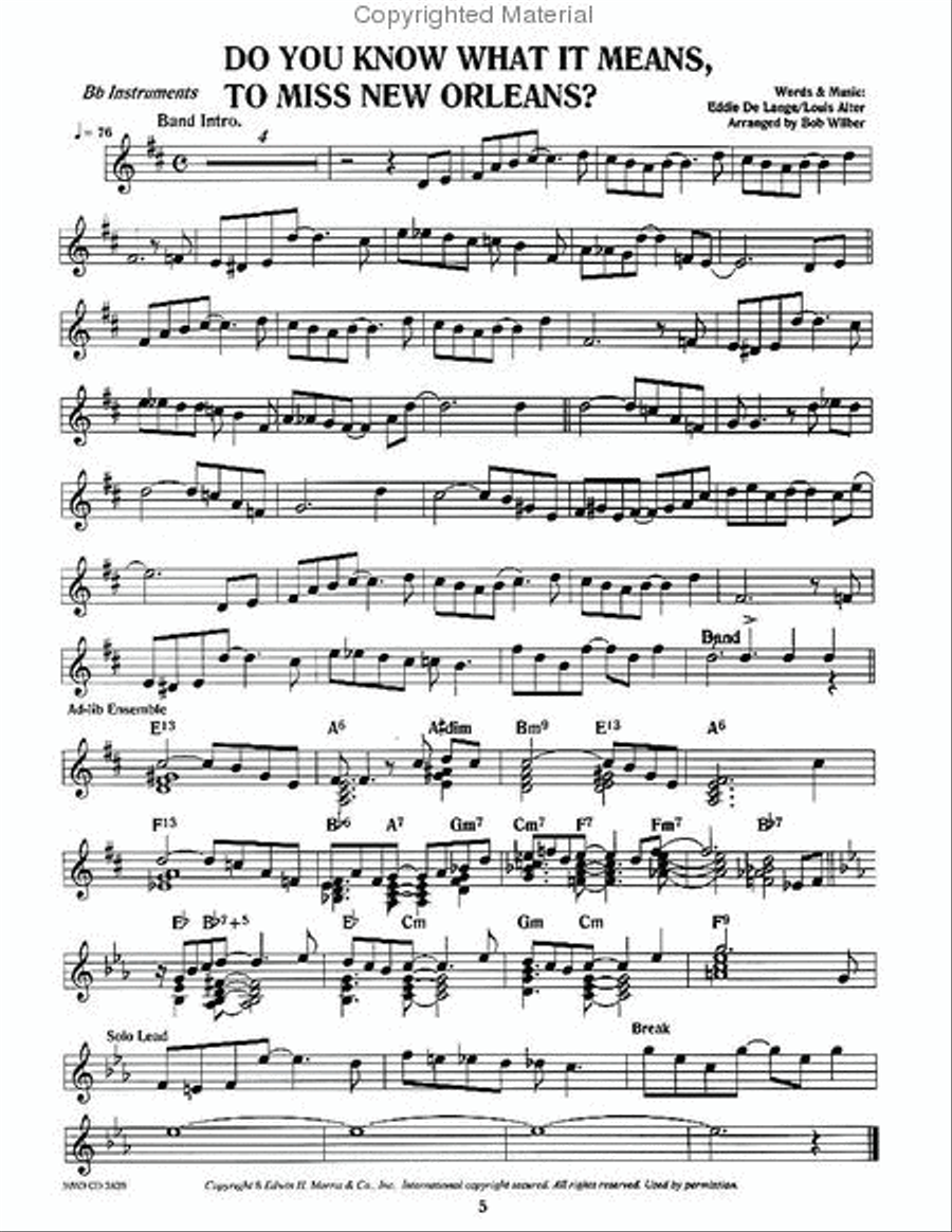 When Jazz Was Young Trumpet Solo scores gallery preview page 2