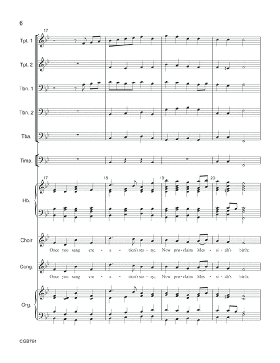 Angels from the Realms of Glory - Full Score image number null