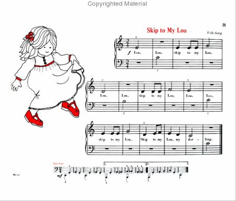 Traditional Primer Piano Lessons Piano Method scores gallery preview page 3