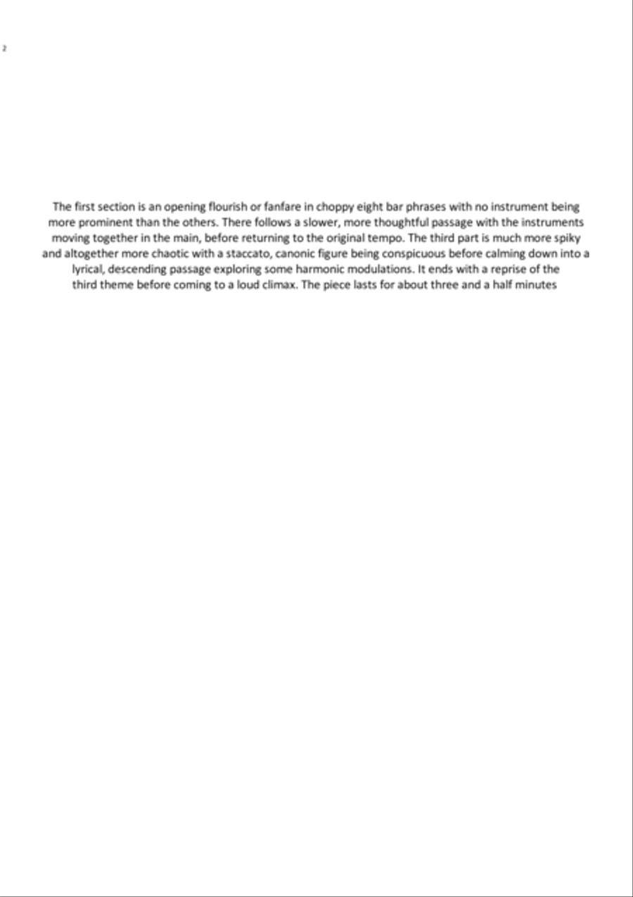 Pipe Fanfare Flute scores gallery preview page 2
