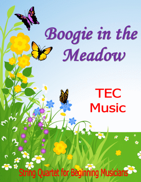 Boogie in the Meadow (for beginning String Quartets and Orchestras) image number null