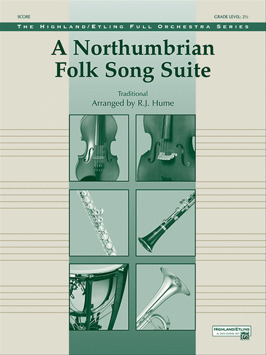 A Northumbrian Folk Song Suite Full Orchestra scores gallery preview page 1