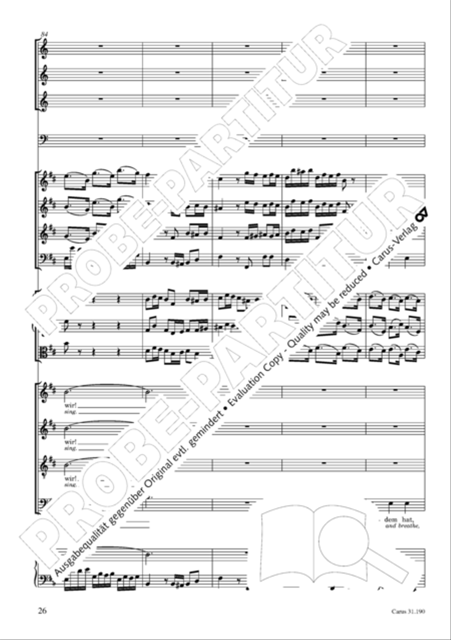 Sing to the Lord a new song (Singet dem Herrn ein neues Lied) ATB scores gallery preview page 27