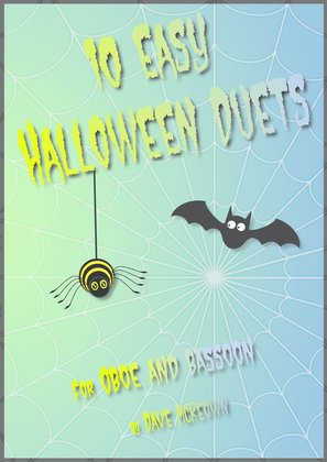 10 Easy Halloween Duets for Oboe and Bassoon