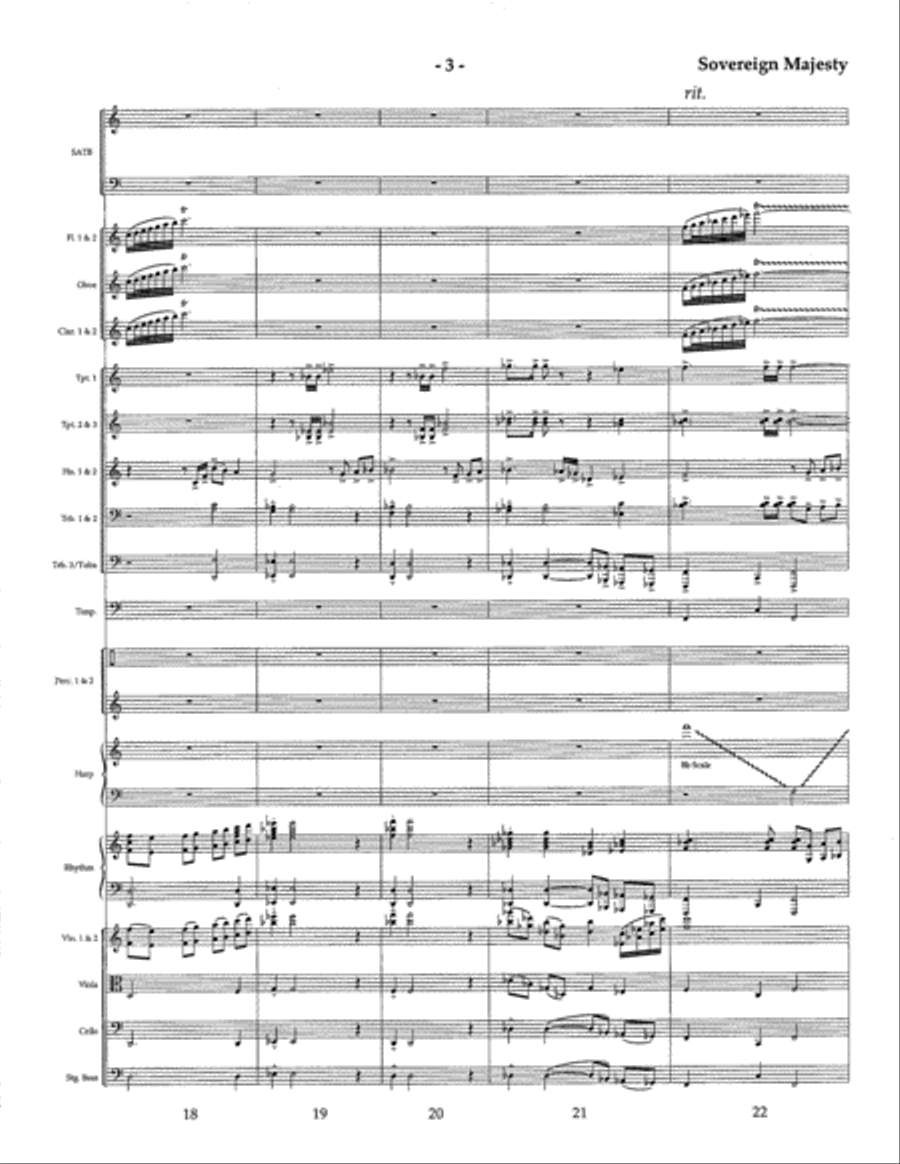 Sovereign Majesty Orchestra scores gallery preview page 4