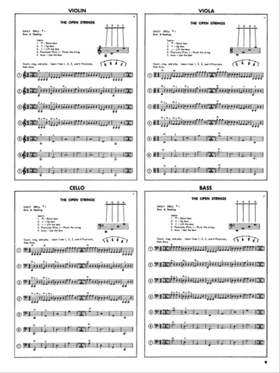 Solo Time for Strings, Book 1 Chamber Orchestra scores gallery preview page 25