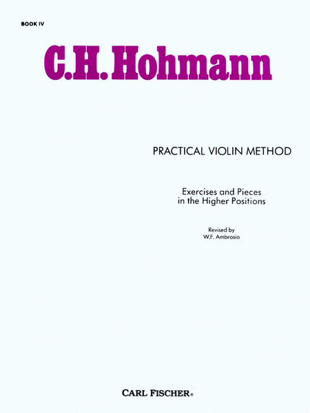 Practical Violin Method - Book IV