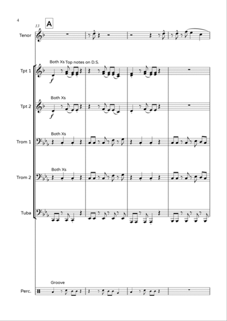 Boys Don't Cry Boys Don't Cry Tenor Saxophone scores gallery preview page 4
