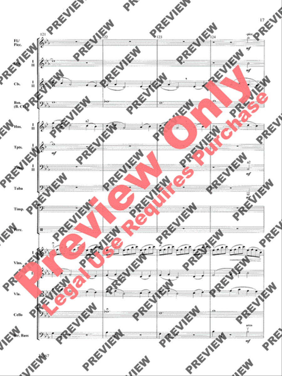 Overture to the Wasps Full Orchestra scores gallery preview page 17
