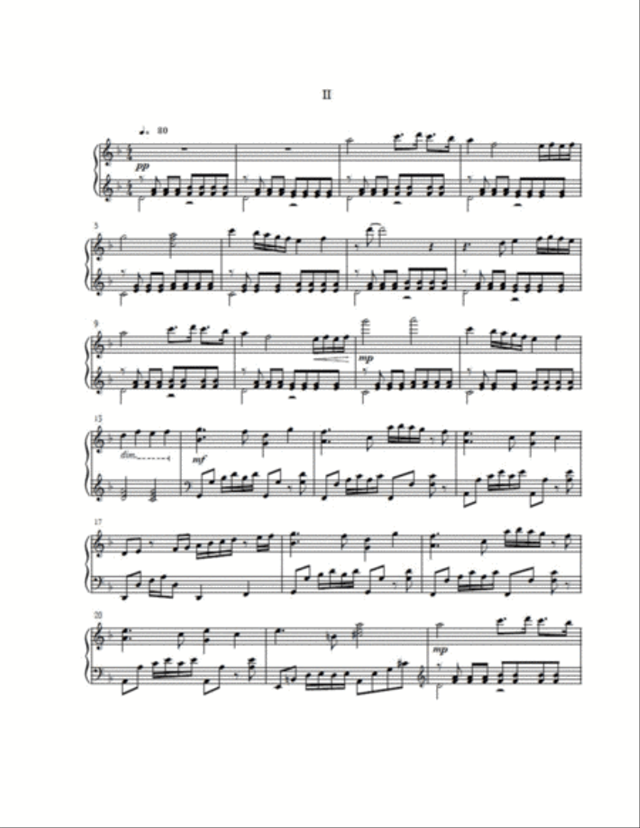 Petrichor Petrichor Piano Solo scores gallery preview page 4