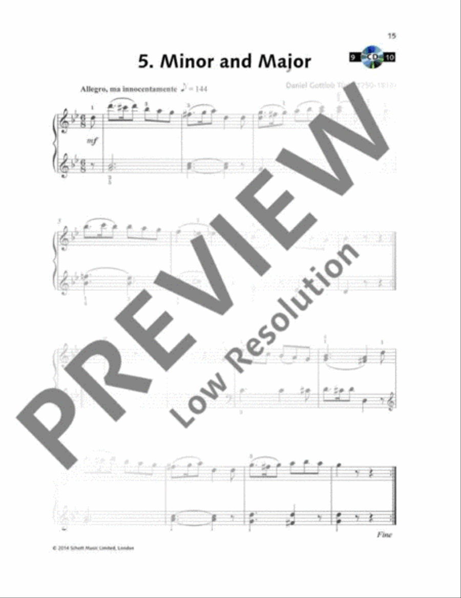The Classical Piano Method Piano Method scores gallery preview page 16