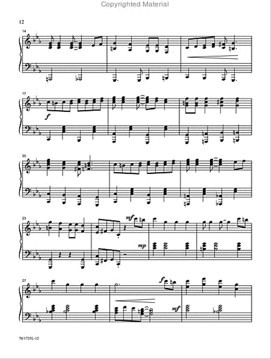 Spirituals We Love Spirituals We Love Piano Solo scores gallery preview page 3
