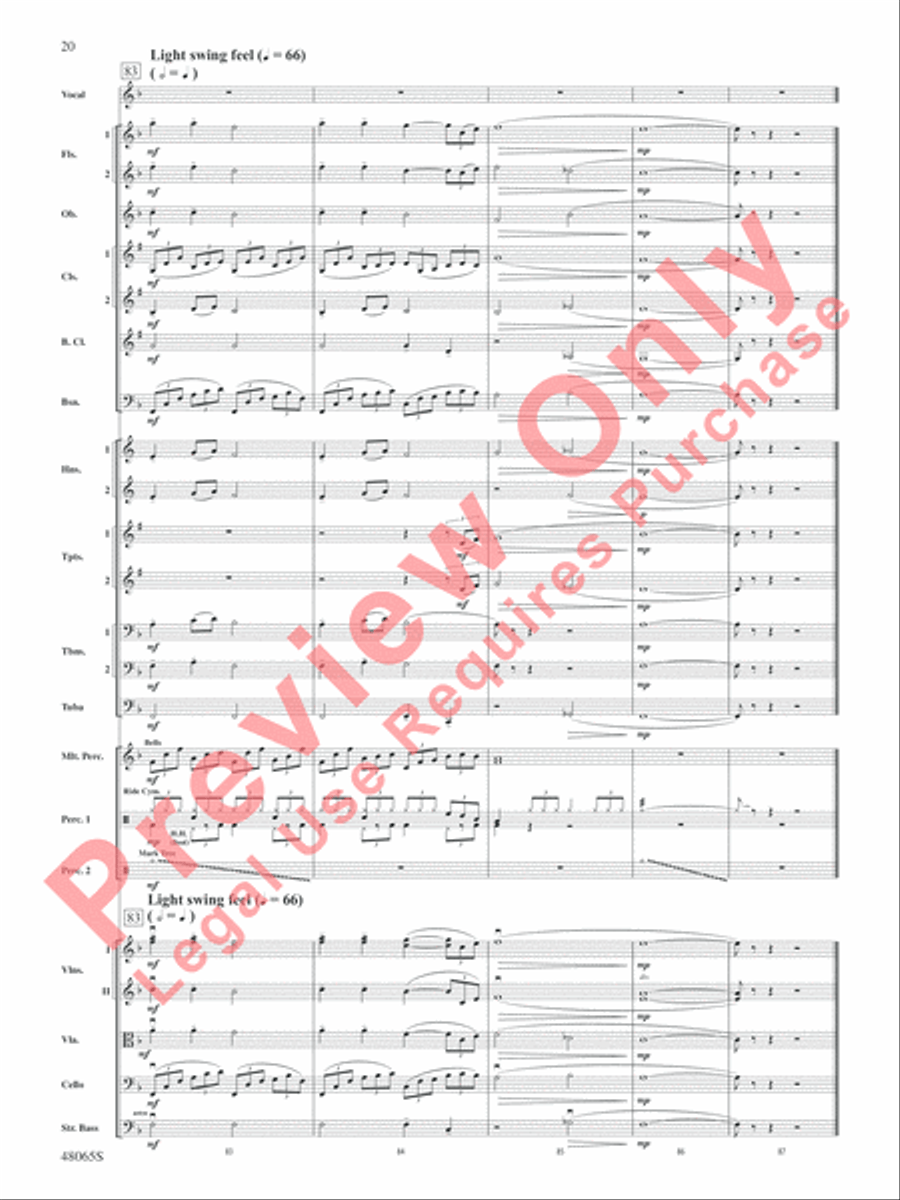 Wonderful Worlds Full Orchestra scores gallery preview page 21