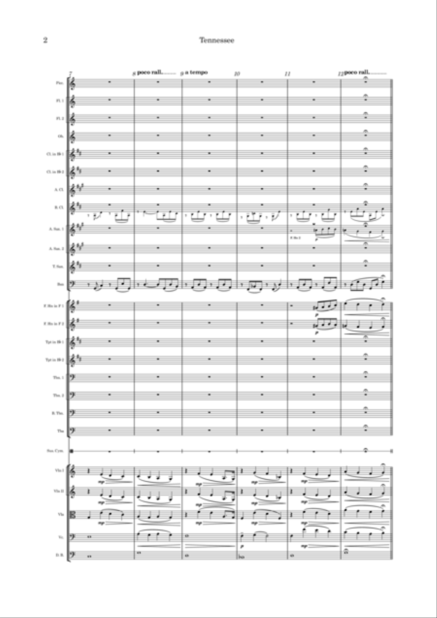 Tennessee Full Orchestra scores gallery preview page 2