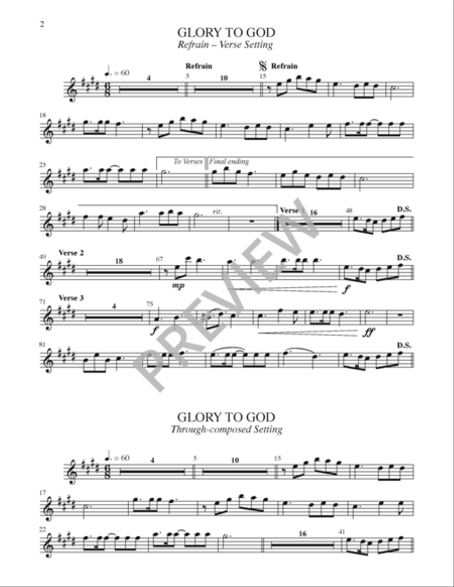 Ruah - Instrument edition Trumpet scores gallery preview page 19