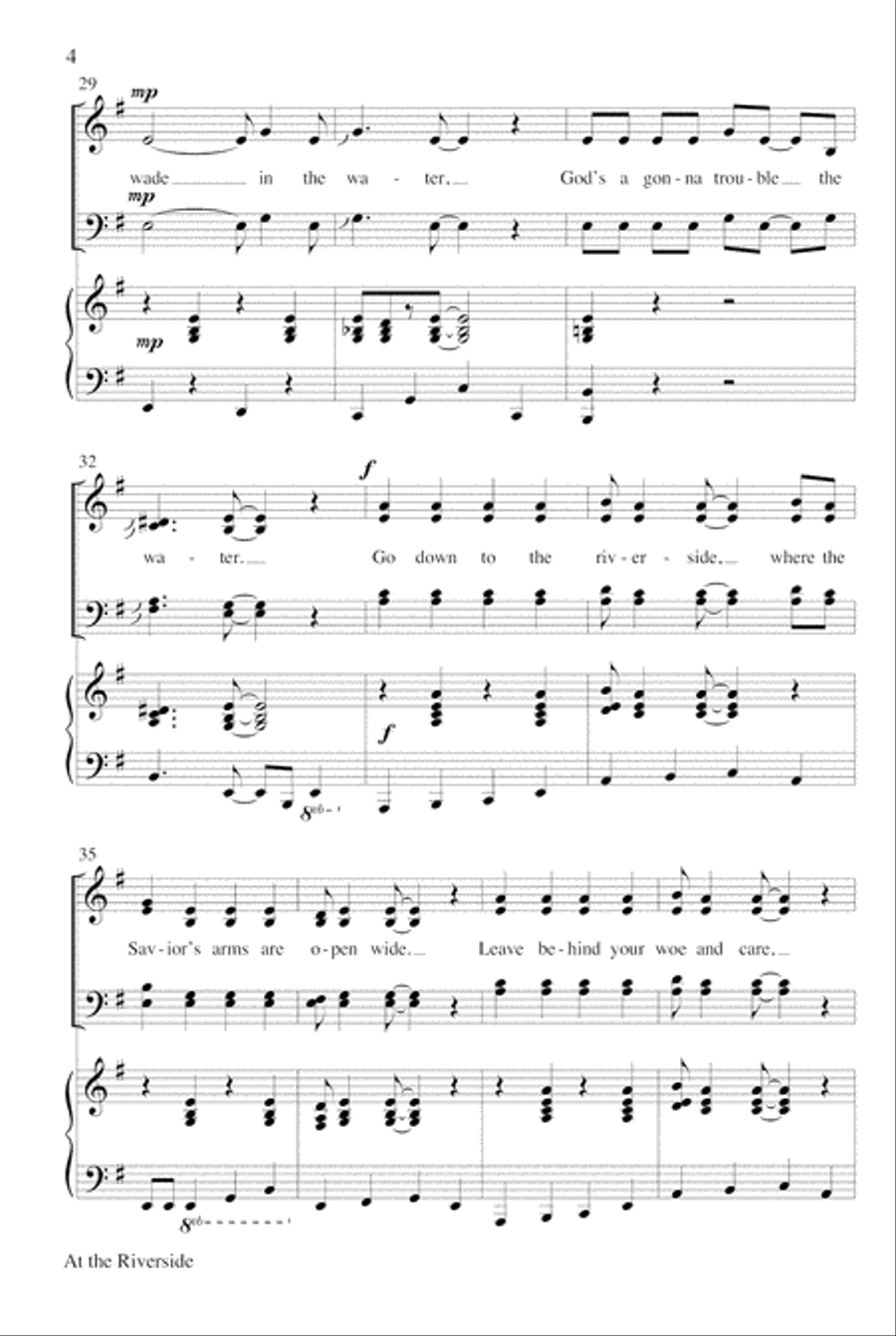 At the Riverside Choir scores gallery preview page 4