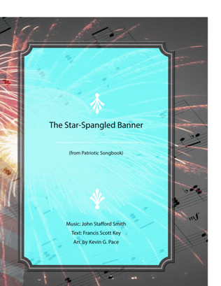 Book cover for The Star-Spangled Banner - piano solo